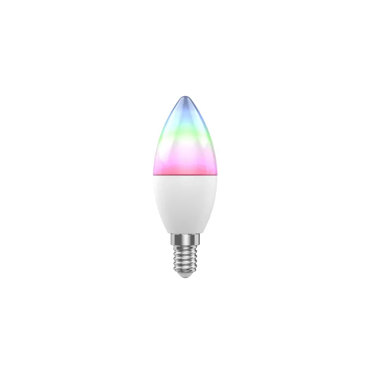 WOOX Ampoule WiFi Smart Bulb RGB+CCT E14, 5W, 2700K-6500K