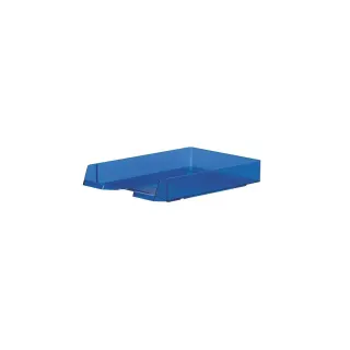 Biella Panier Parat Plast, A4, Bleu-Transparent