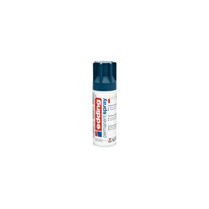 edding Acrylique en bombe 5200 200 ml, Bleu foncé