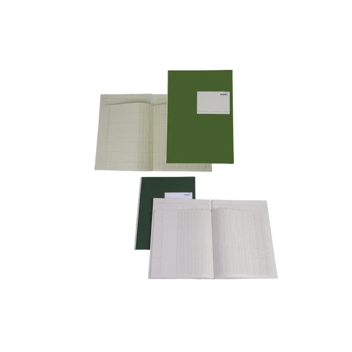 Simplex Cahier autocopiant 10 colonnes, 40 feuilles, livre de statistiques