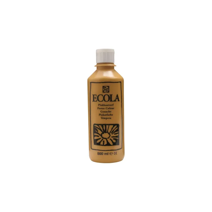 Talens Peinture pour affiche Ecola 500 ml, jaune ocre