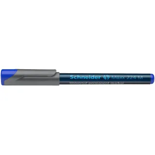 Schneider Marqueur universel Maxx 224 M permanent, Bleu