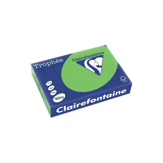 Clairefontaine Papier pour photocopie Trophée Colored Copy FSC A4, Vert, 160 g-m²