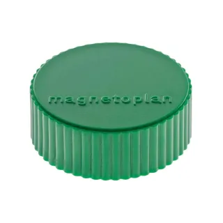 Magnetoplan Aimant Discofix Magnum O 3.4 cm Vert, 10 Pièce-s