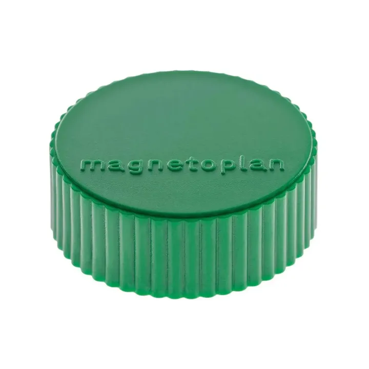 Magnetoplan Aimant Discofix Magnum O 3.4 cm Vert, 10 Pièce-s