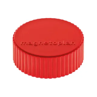 Magnetoplan Aimant Discofix Magnum O 3.4 cm Rouge, 10 Pièce-s