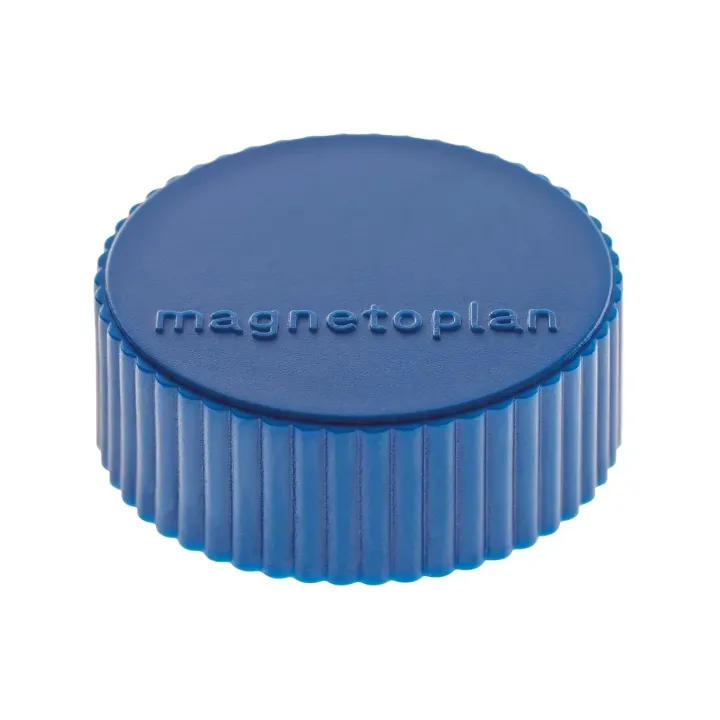 Magnetoplan Aimant Discofix Magnum O 3.4 cm Bleu foncé, 10 Pièce-s