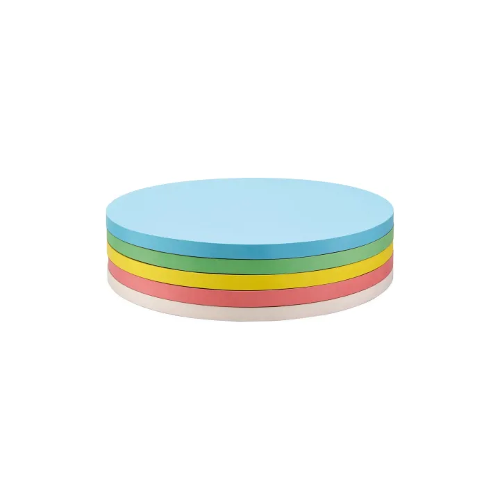 Magnetoplan Cartes de présentation O 19 cm 5 couleurs, 250 pièces