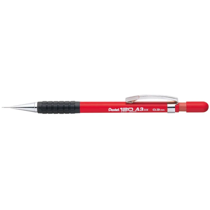 pentel Porte-mines 120 0.3 mm, Rouge