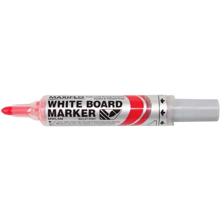 pentel Marqueur pour tableau blanc Maxiflo 3 mm Rouge, 1 pièce