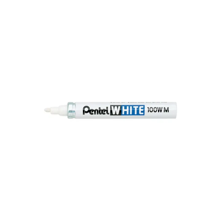 pentel Marqueur indélébile 100 W Blanc