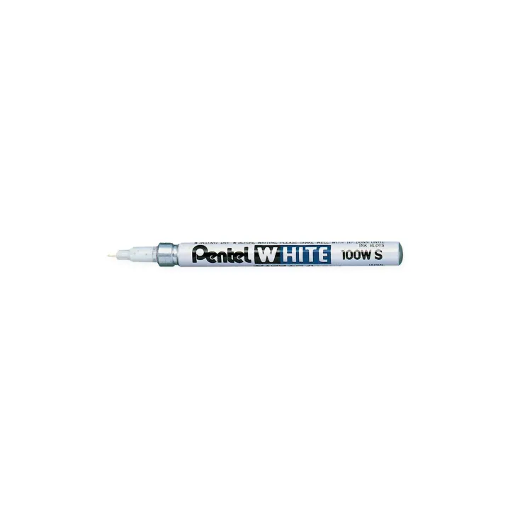 pentel Marqueur indélébile 100 W Blanc