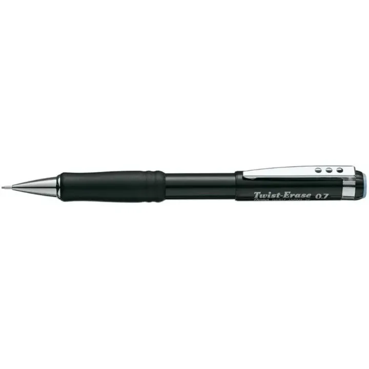 pentel Porte-mines Twist Erase 0.7 mm, Noir