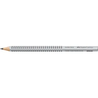 Faber-Castell Crayon Jumbo Grip 2001 B, argent