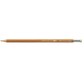 Faber-Castell Crayon Naturel 1117 HB, brun