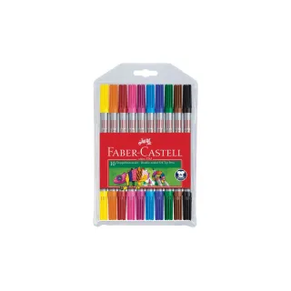 Faber-Castell Crayon feutre Set de 10 pièces, en couleur