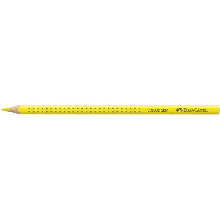 Faber-Castell Crayons de couleur Colour Grip Jaune de cadmium clair