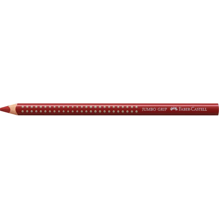 Faber-Castell Crayons de couleur Jumbo Colour Grip Rouge indien