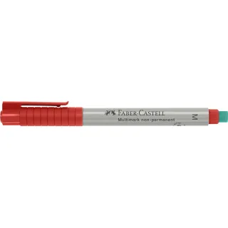 Faber-Castell Stylo à feuilles Multimarque 10 pièces, M, rouge