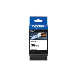 Brother STe-161 Bande de stencil Transparent sur Noir