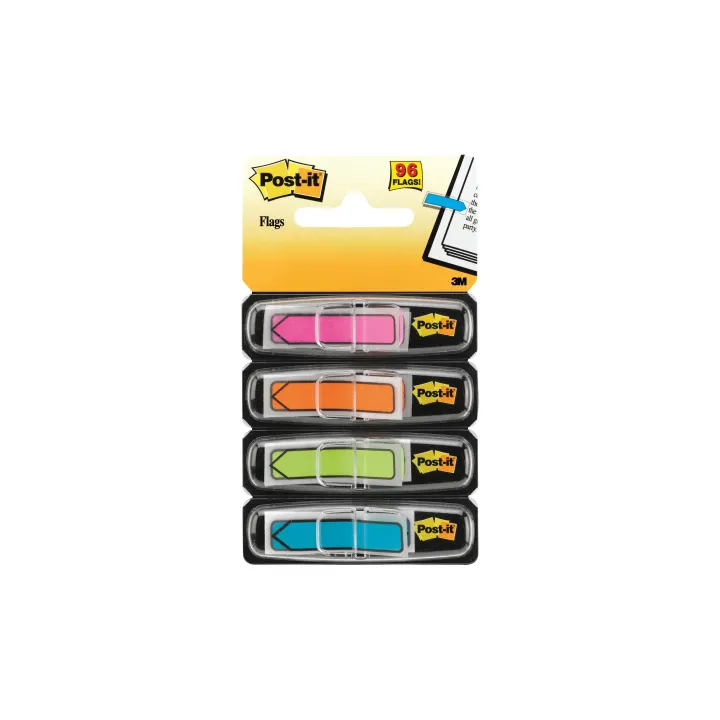 Post-it Marque-page Post-it Index Flèches Multicolore, 4 x 24 pièces