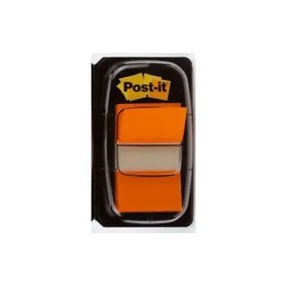 Post-it Marque-page Index Post-it Orange, 50 pièces