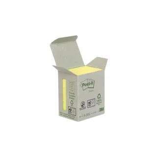 Post-it Fiche de bloc-notes Post-it Recycling 3.8 x 5.1 cm, 6 blocs