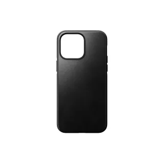 Nomad Coque arrière Modern Leather Horween iPhone 14 Pro Max Noir