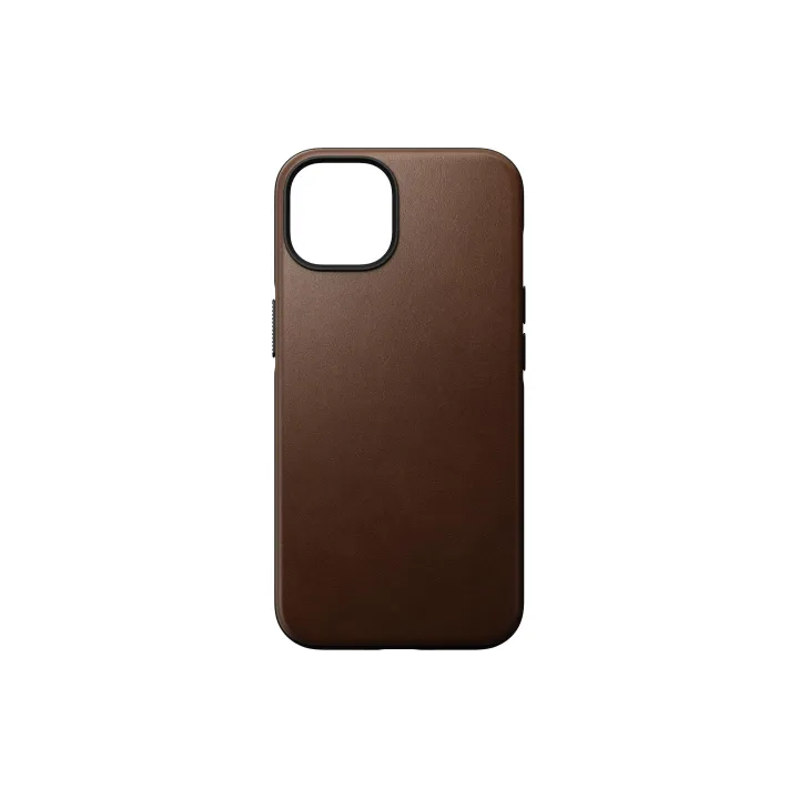 Nomad Coque arrière Modern Leather iPhone 14 Brun