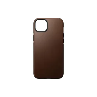 Nomad Coque arrière Modern Leather iPhone 14 Plus Brun