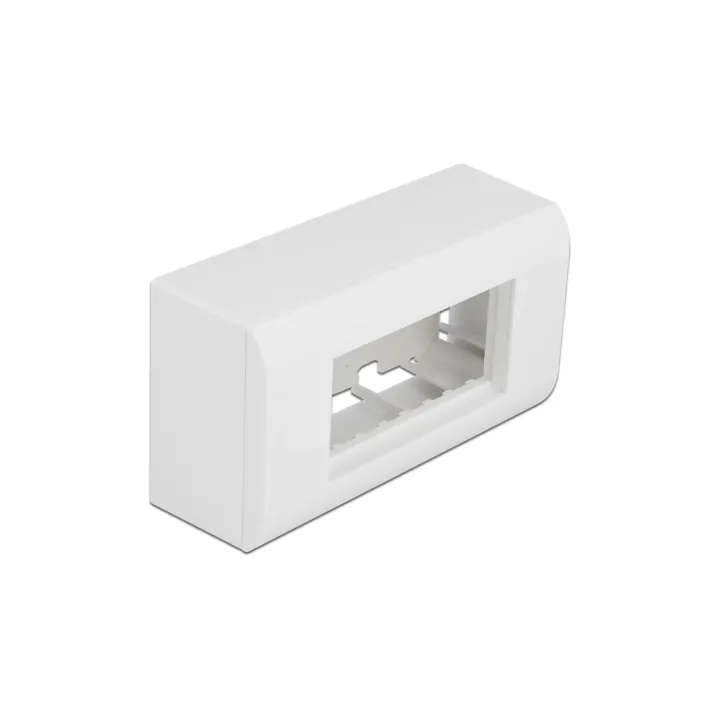 Delock Easy 45 Boitier apparent 152 x 82 Blanc