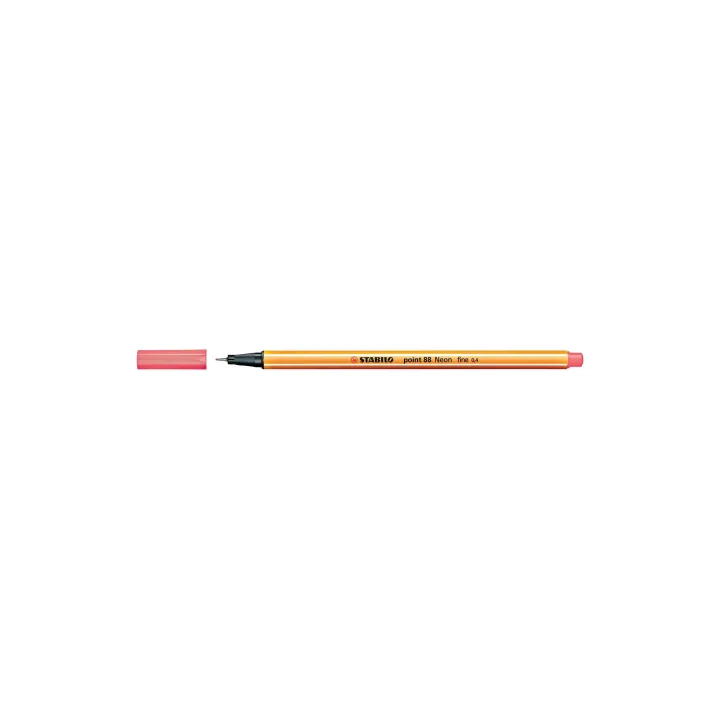 STABILO Fineliner point 88 Rouge fluo