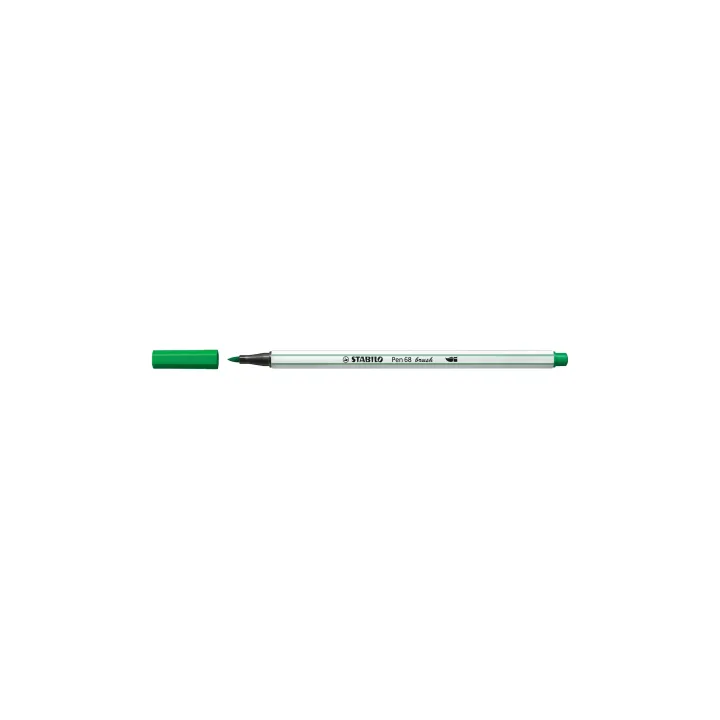 STABILO Feutres de coloriage Pen 68 brush Vert