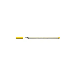 STABILO Feutres de coloriage Pen 68 brush Jaune