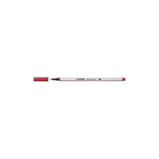 STABILO Feutres de coloriage Pen 68 brush Rouge foncé