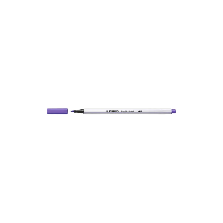 STABILO Feutres de coloriage Pen 68 brush Violet