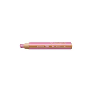 STABILO Crayons de couleur Woody 3 en 1 Rose