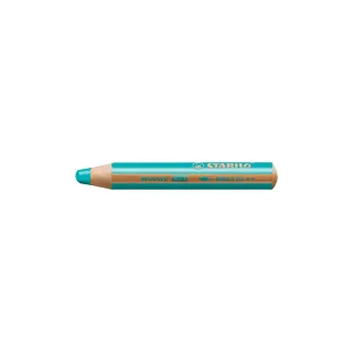 STABILO Crayons de couleur Woody 3 en 1 Turquoise