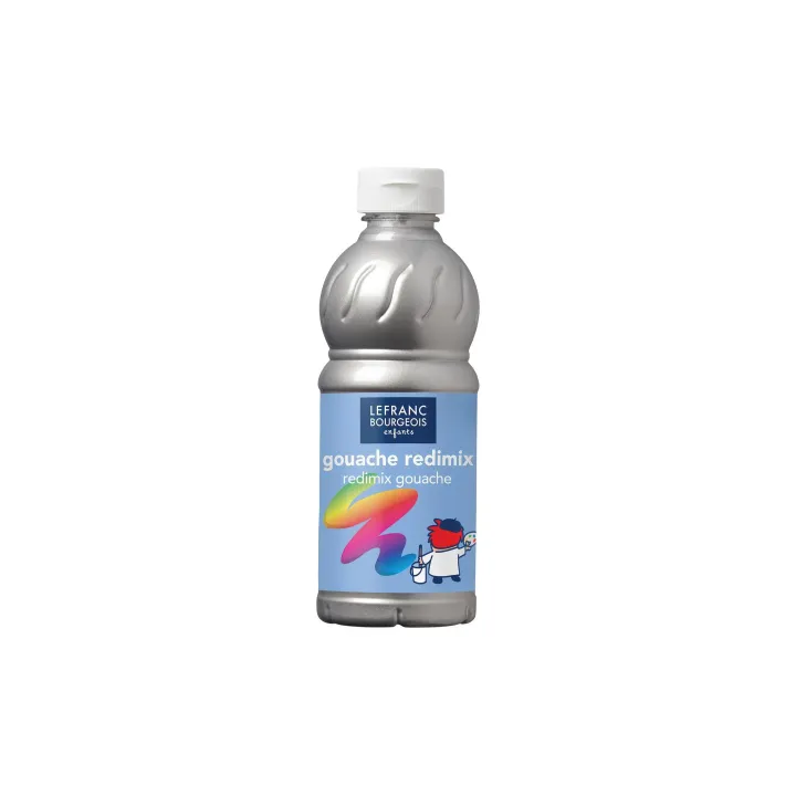 LEFRANC Peintures tempera Redimix 250 ml, Argenté