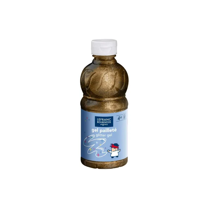 LEFRANC Peintures tempera Redimix 250 ml, Doré Paillettes