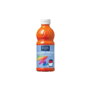 LEFRANC Peintures tempera Redimix 500 ml, Orange