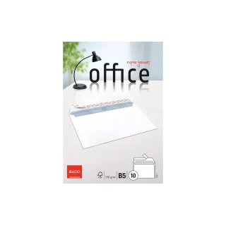 ELCO Enveloppe Office B5, Pas de fenêtres, 10 Pièce-s