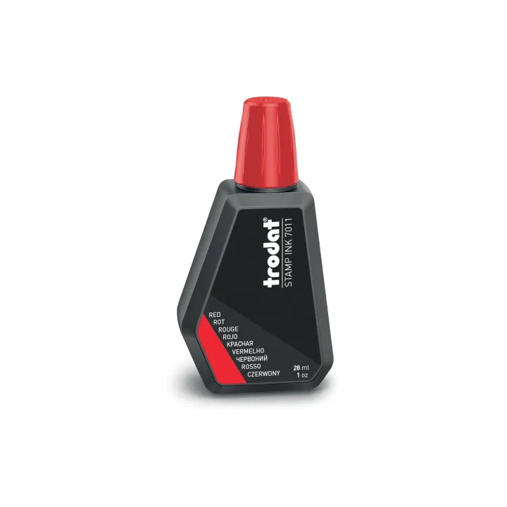 Trodat Encre pour tampon 7011 28 ml, Rouge