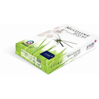 Antalis Papier pour photocopie Multiline Eco 50 A3, Blanc, 80 g-m²,500 feuilles