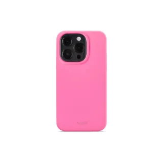 Holdit Coque arrière Silicone iPhone 14 Pro Rose