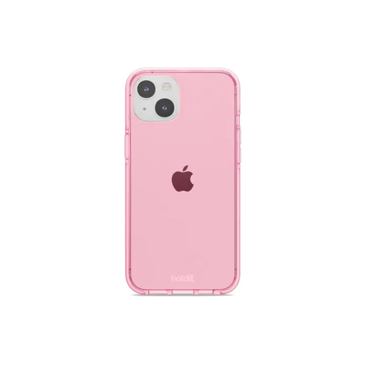 Holdit Coque arrière Seethru iPhone 14 Plus Rose