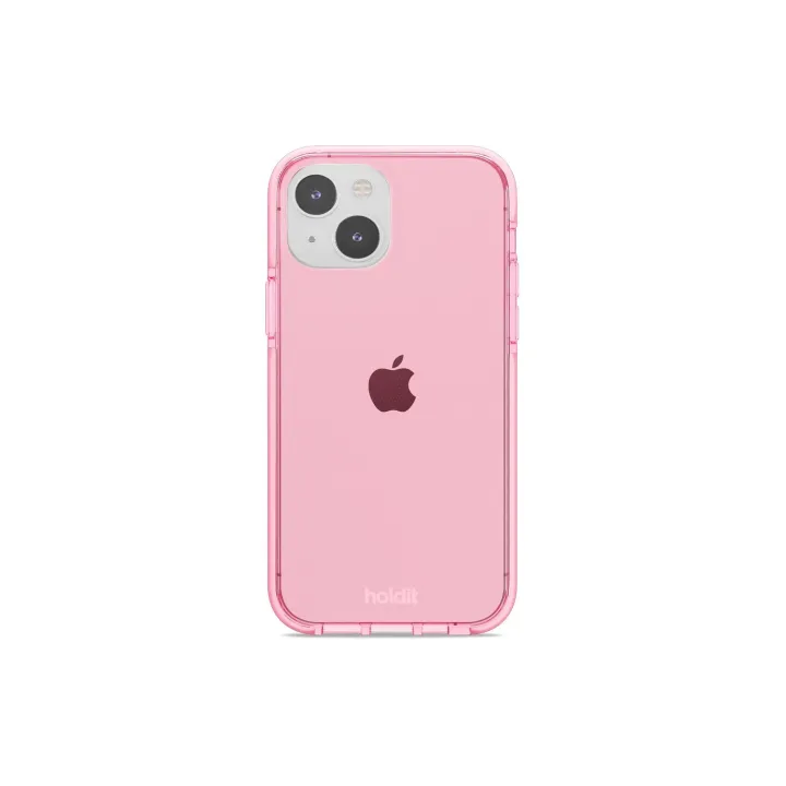 Holdit Coque arrière Seethru iPhone 14 Rose