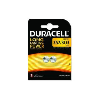 Duracell Pile bouton 357-303 2 Pièce-s