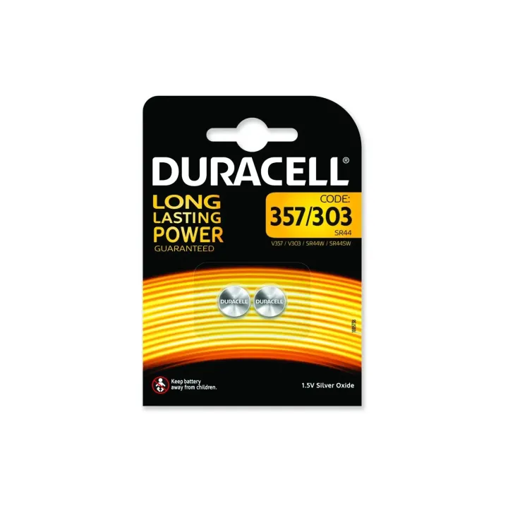 Duracell Pile bouton 357-303 2 Pièce-s