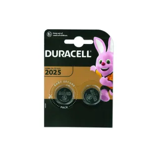 Duracell Pile bouton Lithium CR2025 2 Pièce-s